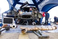 210 ROMA Nani (spa), HARO BRAVO Alex (spa), Ford M-Sport World Rally Team, Ford Ranger, FIA Ultimate, mechanic during the rest day of the Dakar 2024 on January 13, 2024 in Riyadh, Saudi Arabia