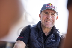 PETERHANSEL Stéphane (fra), Team Audi Sport, Audi RS Q E-Tron E2, FIA Ultimate, FIA W2RC, portrait during the rest day of the Dakar 2024 on January 13, 2024 in Riyadh, Saudi Arabia