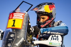 BENAVIDES LUCIANO (arg), Husqvarna Factory Racing, Husqvarna, Moto, portrait during the Stage 10 of the Dakar 2024 on January 17, 2024 around Al Ula, Saudi Arabia