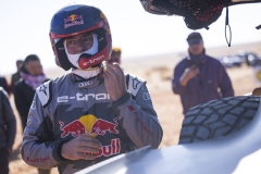 SAINZ Carlos (spa), Team Audi Sport, Audi RS Q E-Tron E2, FIA Ultimate, FIA W2RC, portrait during the Stage 10 of the Dakar 2024 on January 17, 2024 around Al Ula, Saudi Arabia