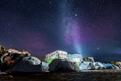 ambiance night  bivouac during the Stage 6 « 48 Hours Chrono » of the Dakar Classic 2024 from January 11 to 12, 2024 around Subaytah, Saudi Arabia