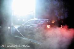 Toyota Gazoo Racing Yaris descends to the soil.